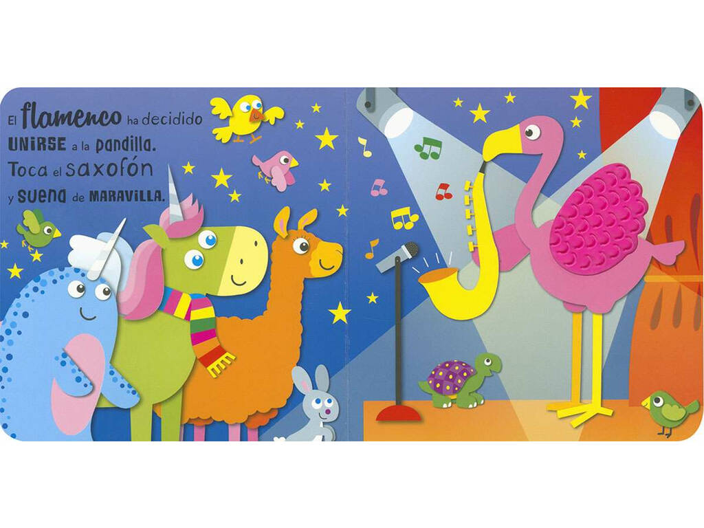 Il piccolo unicorno e la sua banda di rock Susaeta S5109004