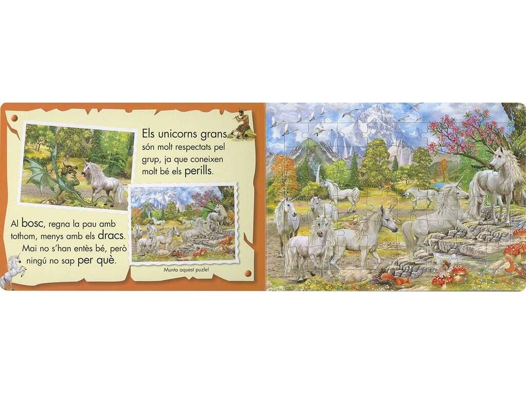 Llibre Puzle 48 Peces Unicorns by Susaeta S1384004