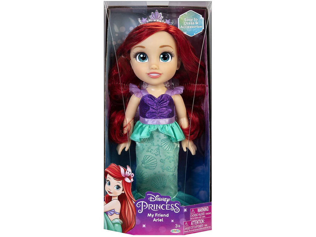 Princesas Disney Mi Amiga Ariel 38 cm.
