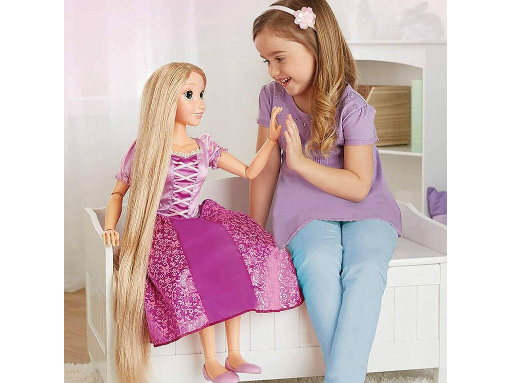 Principesse Disney La mia Amica Raperonzolo 80 cm. Jakks 61773-4L-PKR1