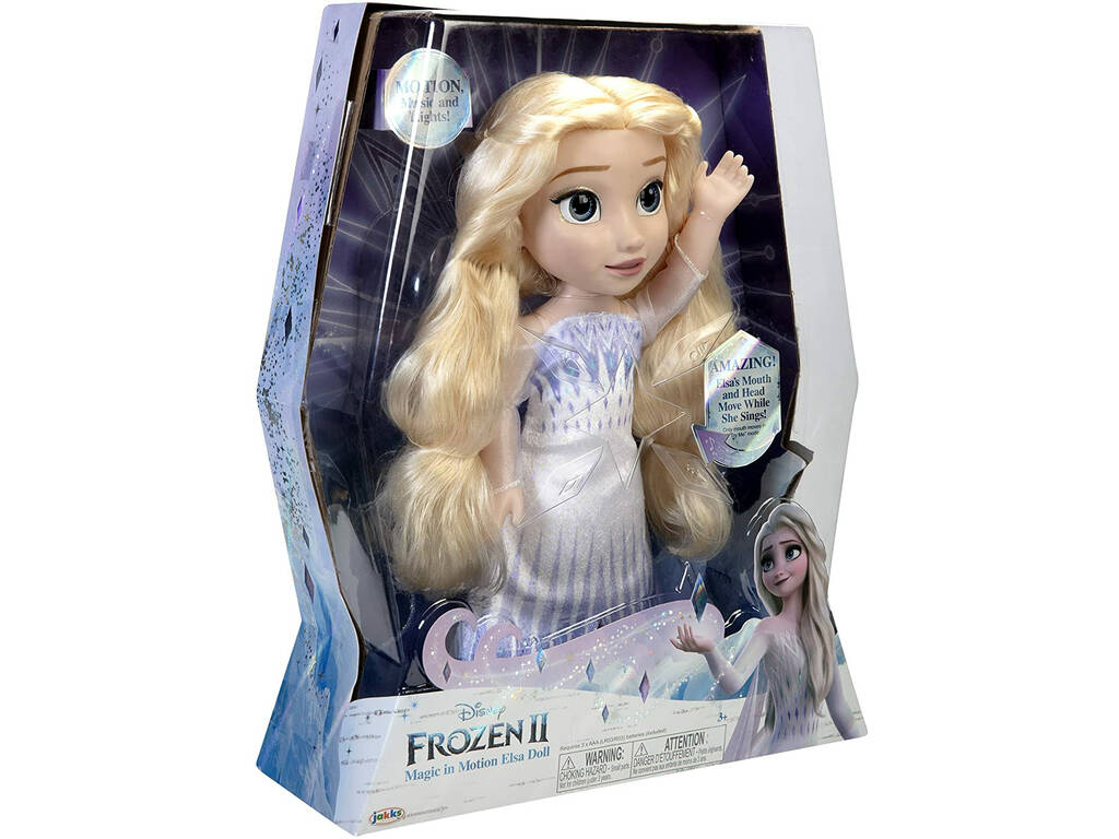 Frozen II Elsa Poupée Elsa parlante 33 cm Jakks 210334