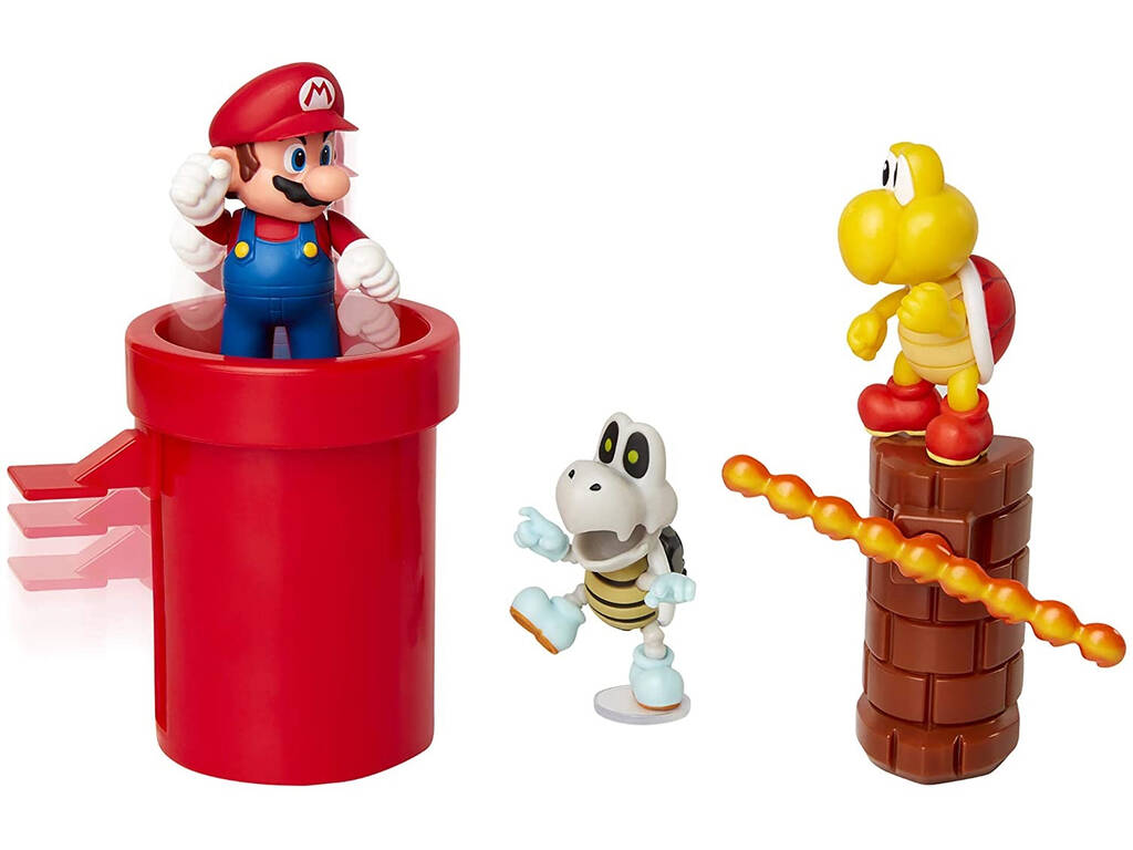 Super Mario Set di Gioco Dungeon Jakks 85989-4L