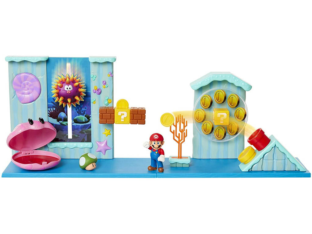 Super Mario Set di gioco DLX Underwater Jakks 400254