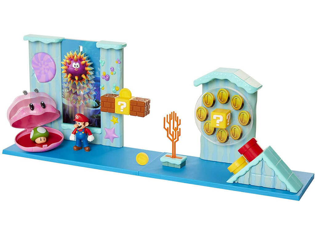 Super Mario Set di gioco DLX Underwater Jakks 400254