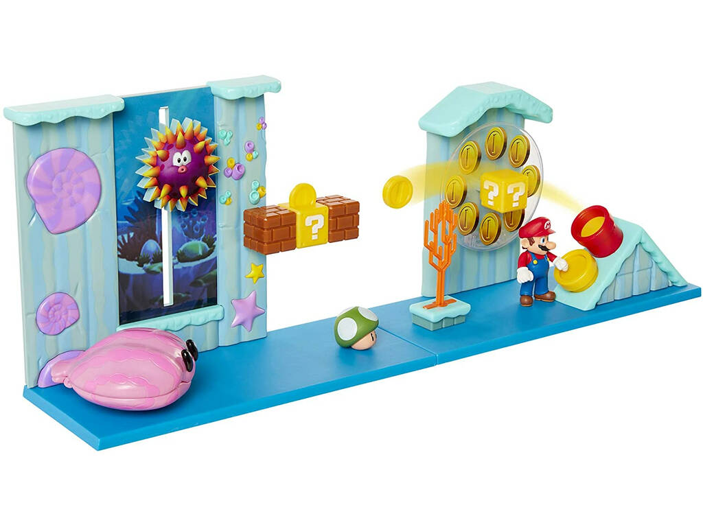 Super Mario Set di gioco DLX Underwater Jakks 400254