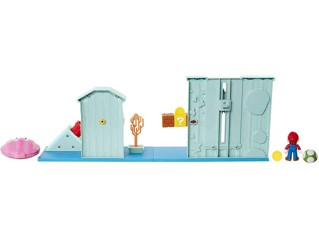 Super Mario Set di gioco DLX Underwater Jakks 400254