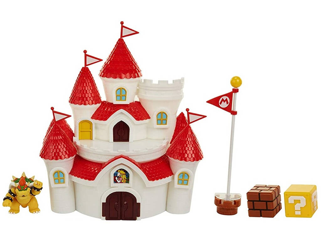 Set de jeu Super Mario Mushroom Kingdom Castle Jakks 58541-4L