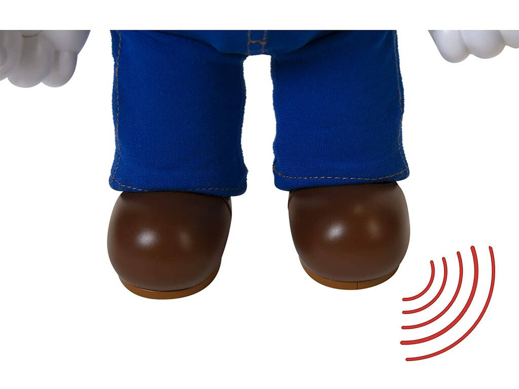 Super Mario Figurine 30 cm Articulée Interactive avec Musique et qui Parle Jakks 404304