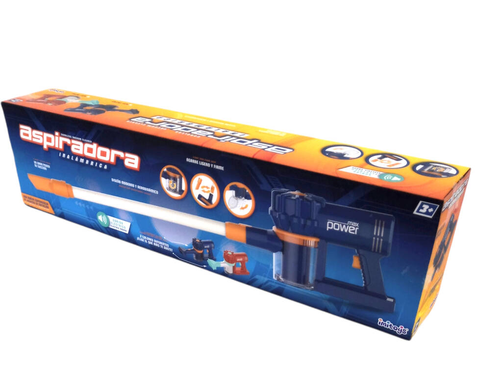 Balai aspirateur sans fil bleu