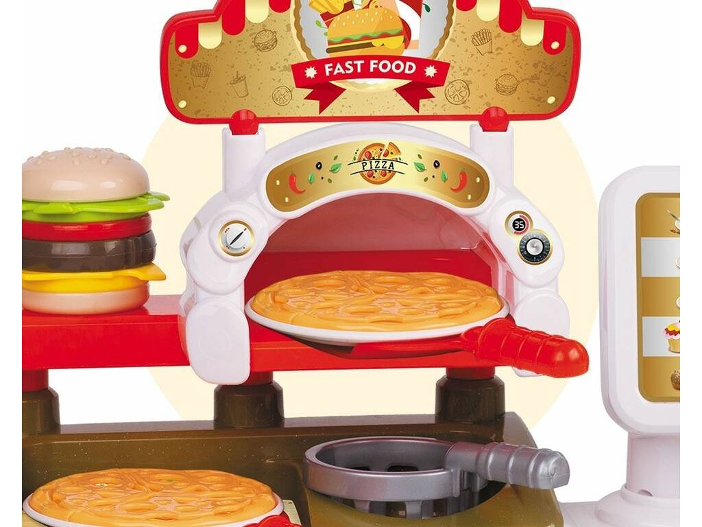 Set fast food 17 pezzi
