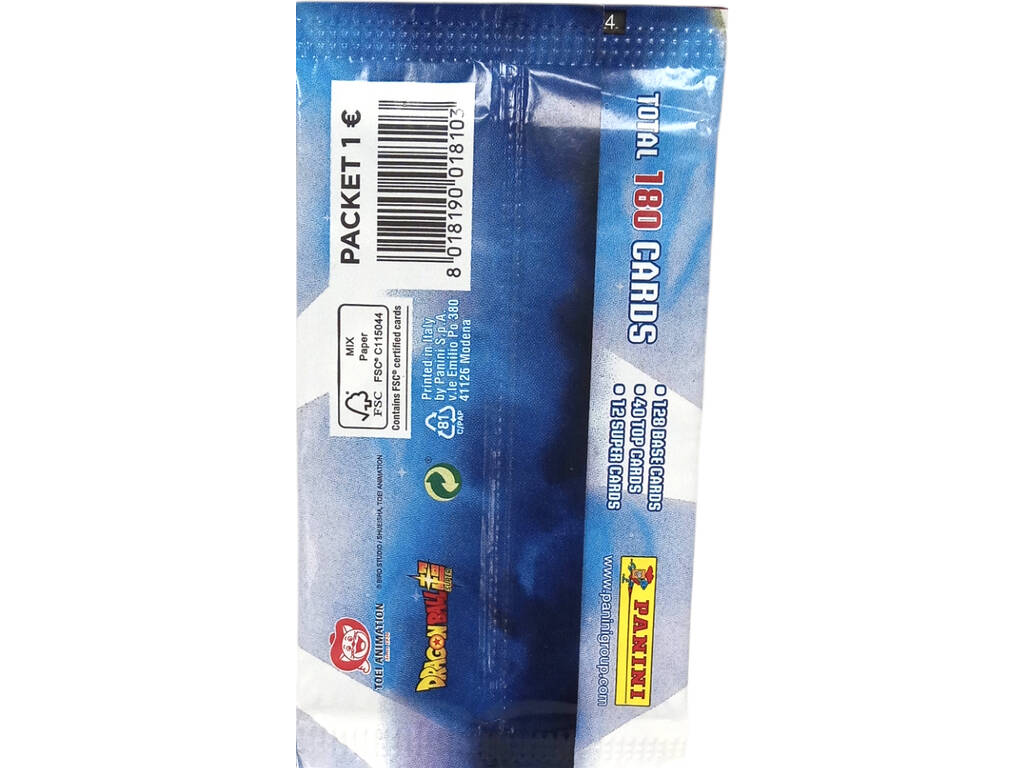 Dragon Ball Super TC The Legend of Son Goku Bustine Panini