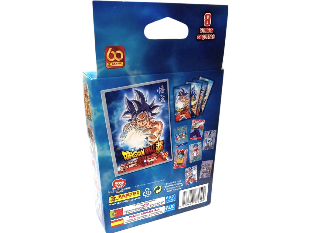 Dragon Ball Super TC The Legend of Son Goku Ecoblister 8 Bustine Panini