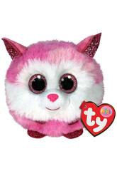 Jouet en peluche de 10 cm. Puffies Princess Pi Husky TY 42522