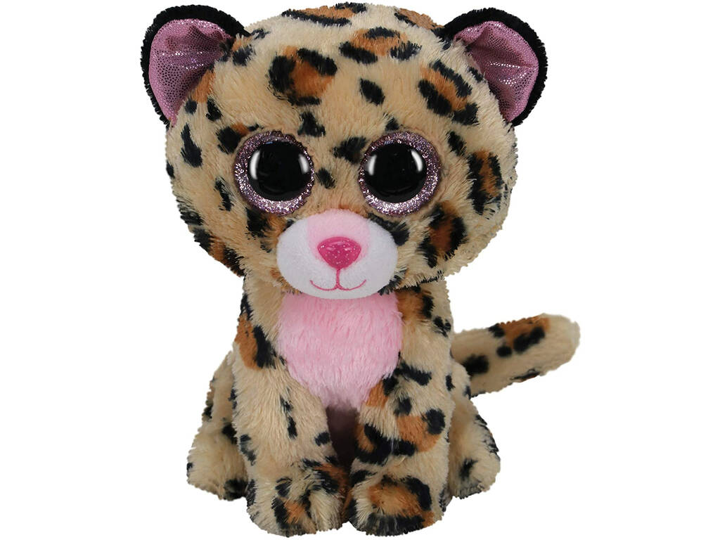 Jouet en peluche Livvie Leopard 15 cm. TY 36367