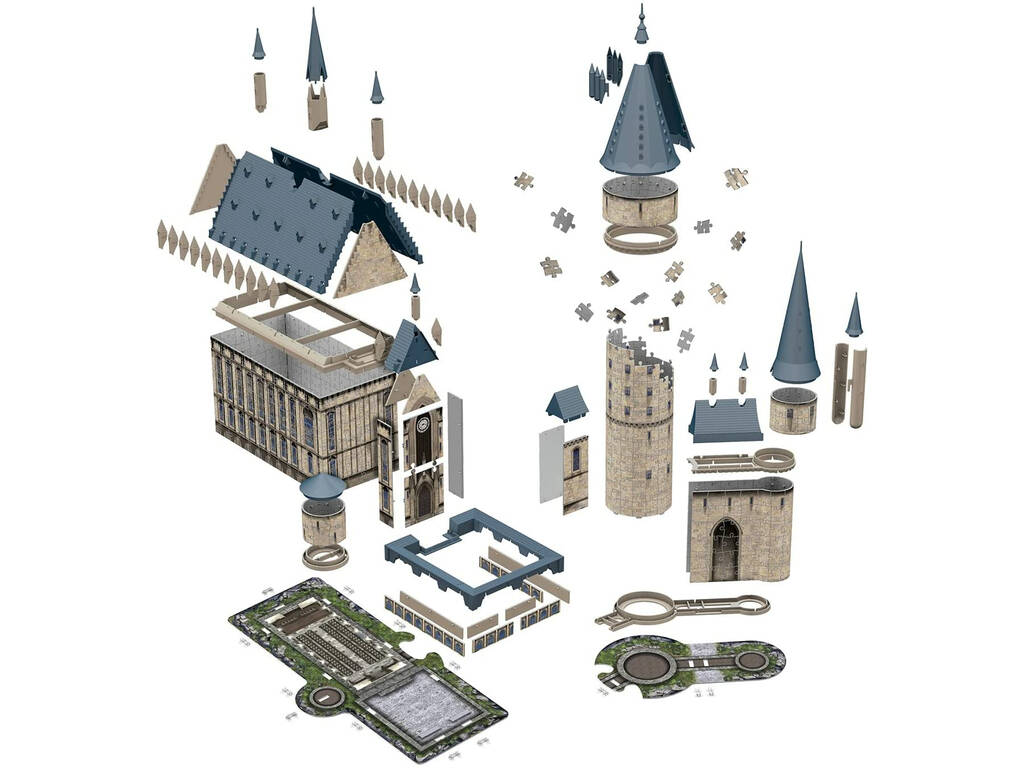 Puzzle 3D Castello Harry Potter Ravensburger 11259