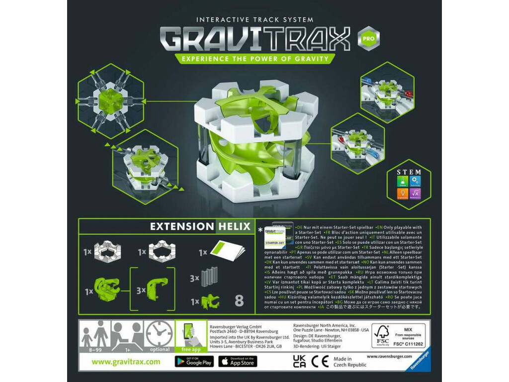 Gravitrax Espansione Pro Helix Ravensburger 27027