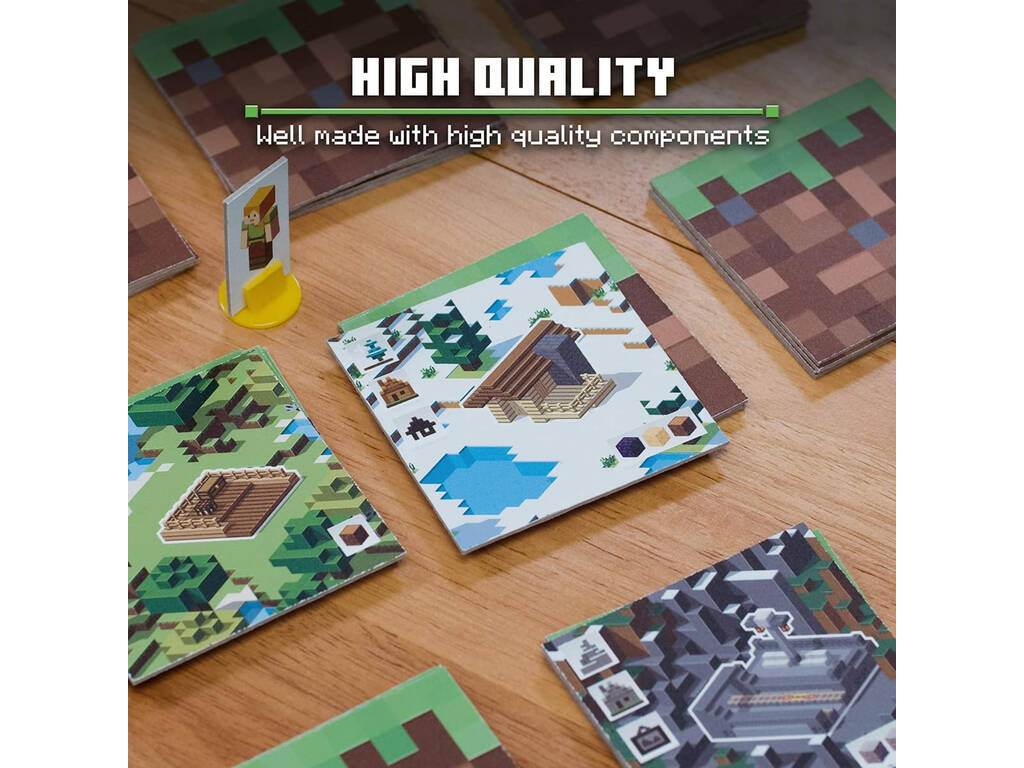 Minecraft Jeu de Société Builders & Biomes Ravensburger 26132