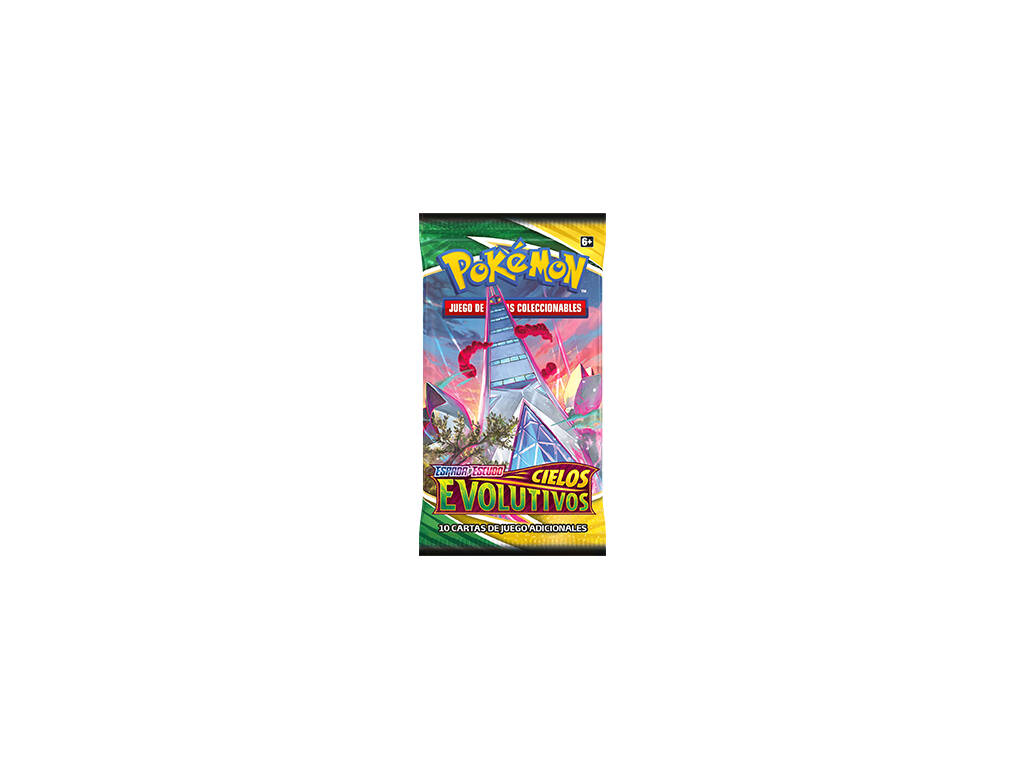 Pokémon TCG Pacote Espada e Escudo Céus Evolutivos Bandai PC50229
