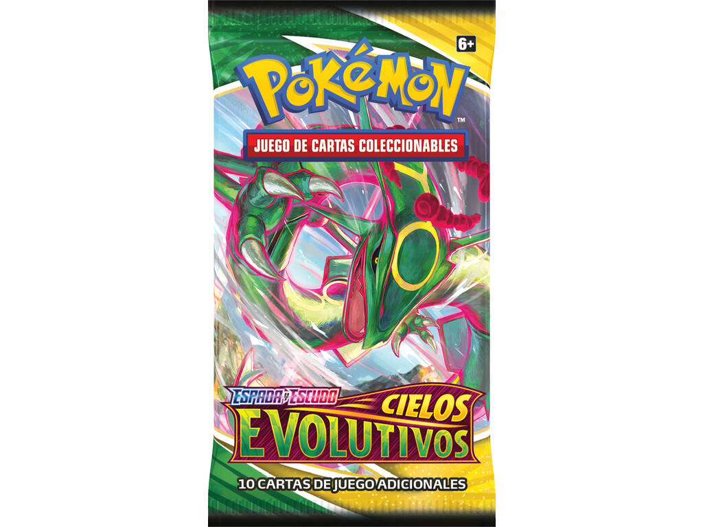 Pokémon TCG Pacote Espada e Escudo Céus Evolutivos Bandai PC50229