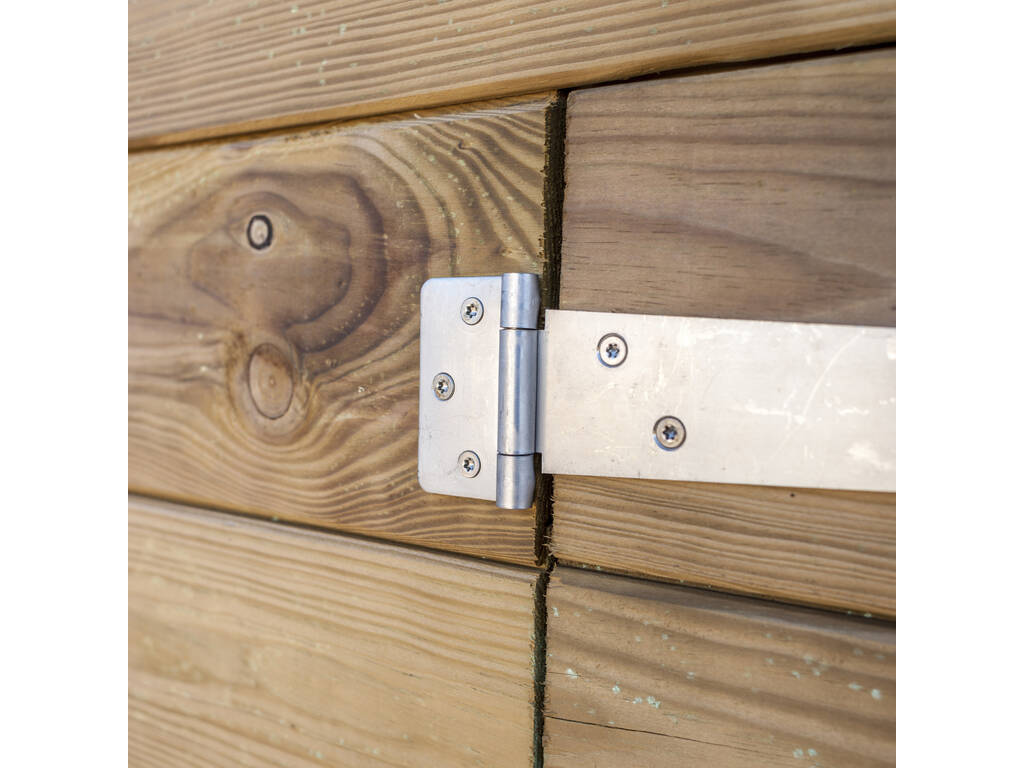 Plateforme de bureau en bois pour piscine hors sol GRE DECK1