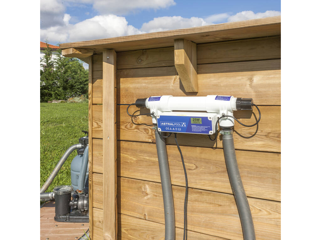 Sistema di disinfezione UV per piscine fino a 25 m3 Gre UVC25