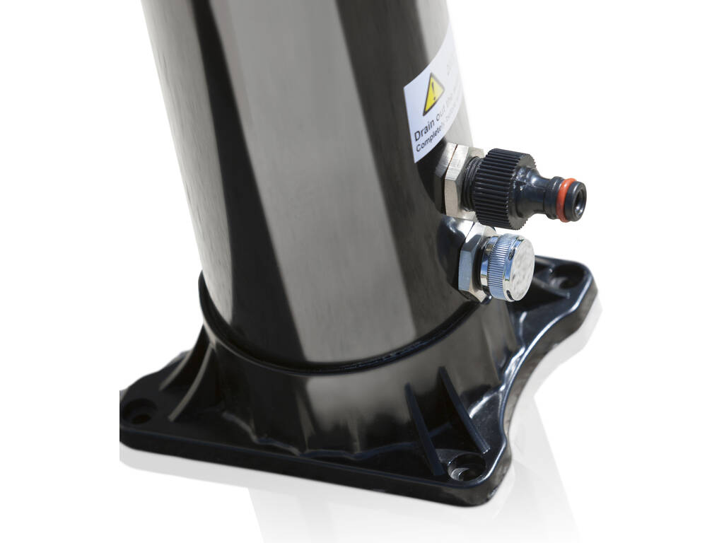 Doccia solare in PVC curvo 22 L Gre AR1022P