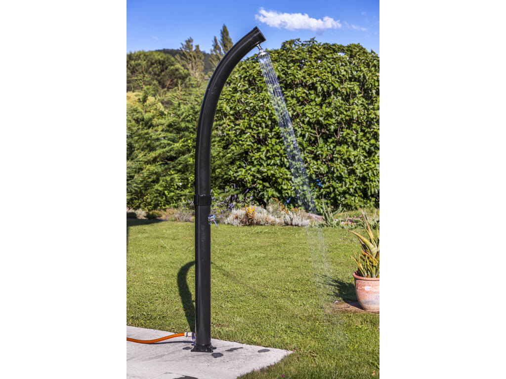Doccia solare in PVC curvo 22 L Gre AR1022P