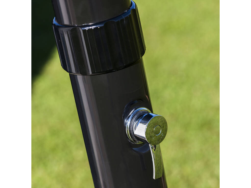 Doccia solare in PVC curvo 22 L Gre AR1022P