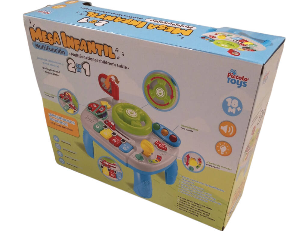 Mesa Aprendizagem Infantil Luzes e Sons