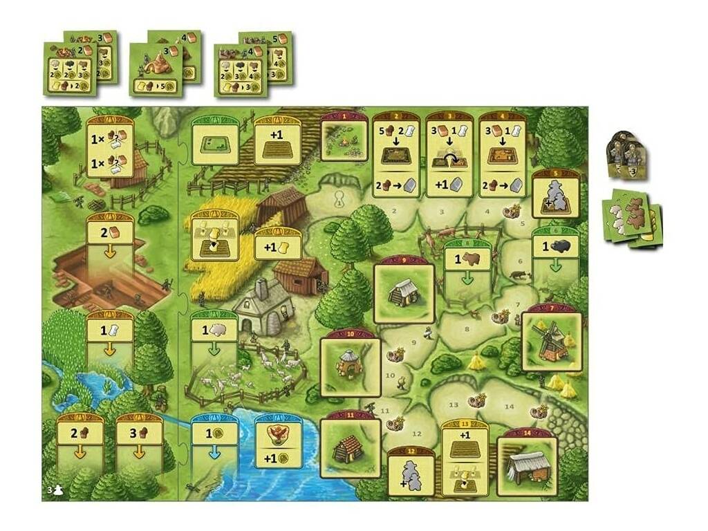 Agricola Family Edition Asmodee LKGAGF01EN
