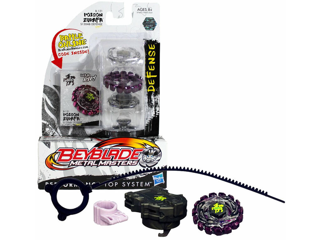 Beyblade Metal Masters Metal Masters Pack Boulder et Launcher Hasbro 581893