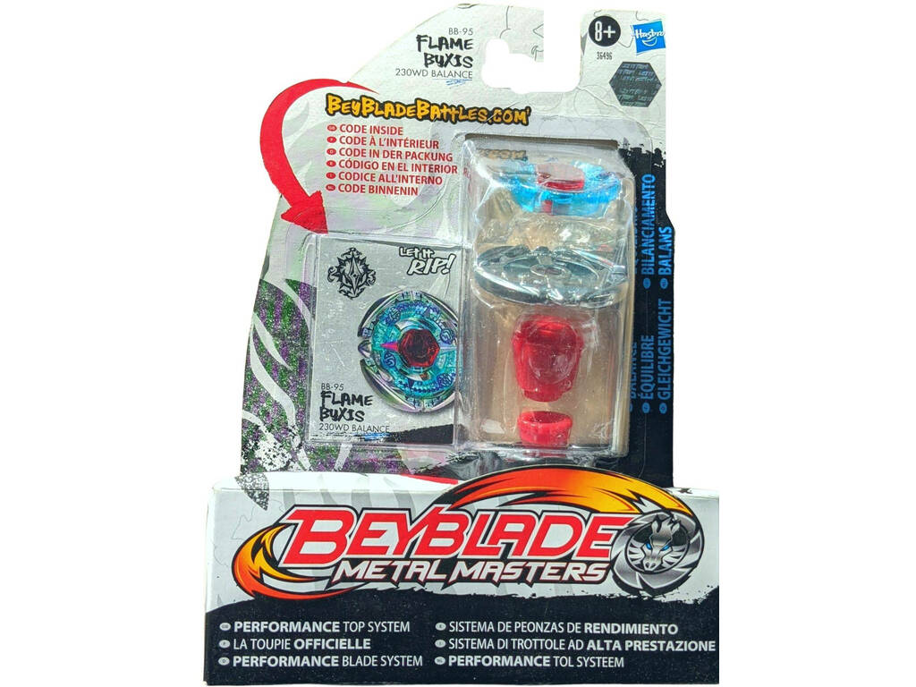 Beyblade Metal Masters Metal Masters Pack Boulder et Launcher Hasbro 581893