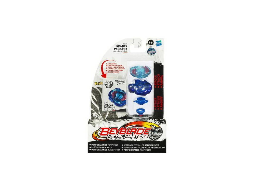 Beyblade Metal Masters Metal Masters Pack Boulder et Launcher Hasbro 581893