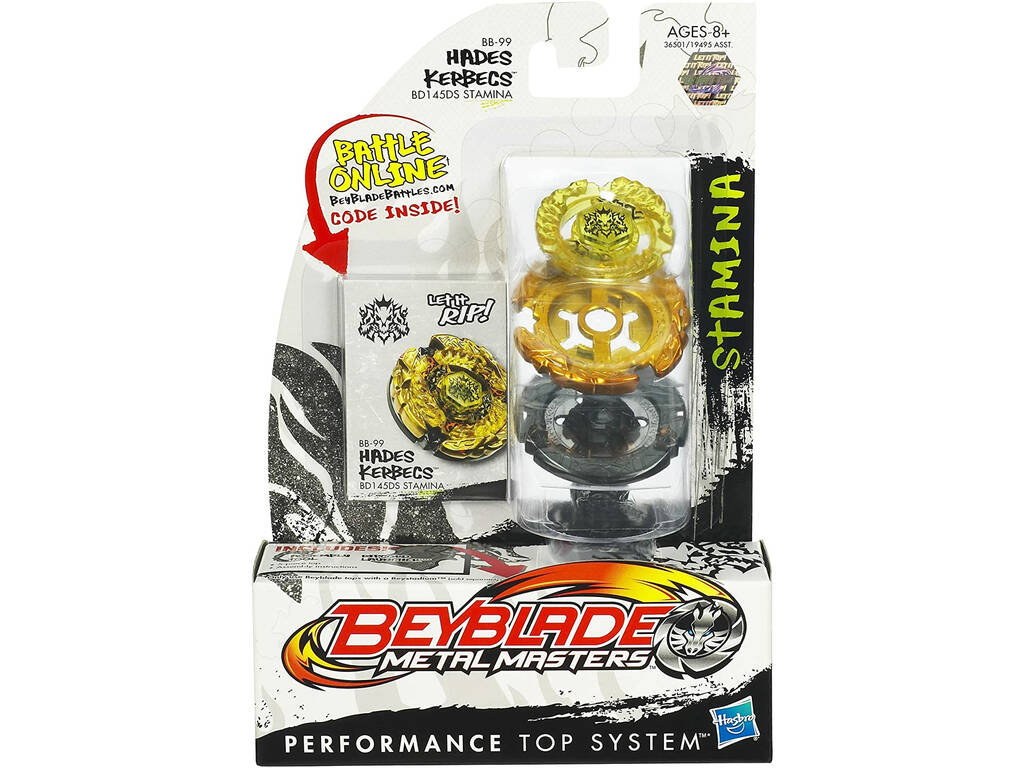Beyblade Metal Masters Metal Masters Pack Boulder et Launcher Hasbro 581893