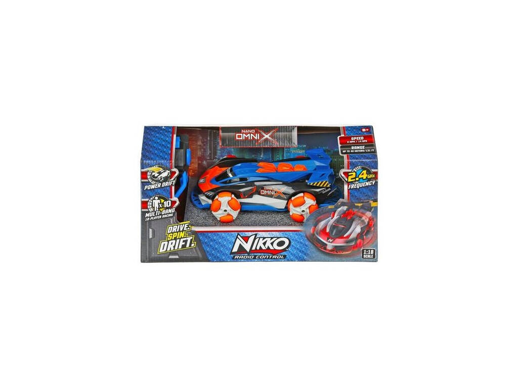 Radio Control Nano Omni X Galactic Blue Nikko 10202