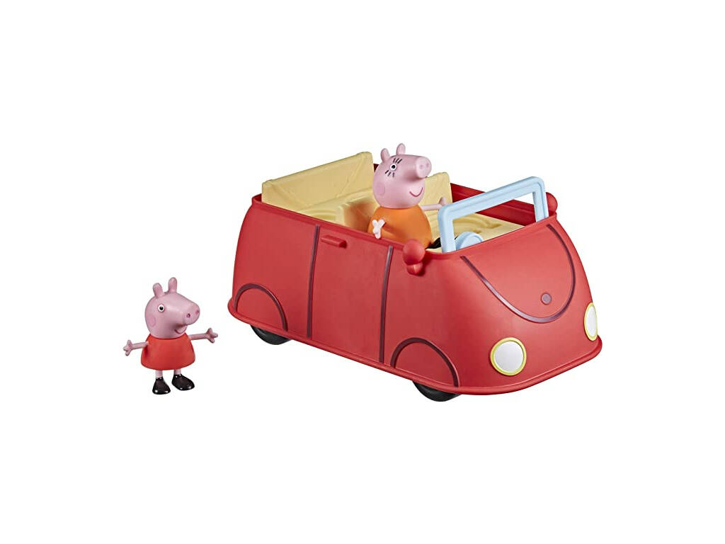 Peppa Pig La Voiture Rouge De La Famille De Peppa Hasbro F21845L0
