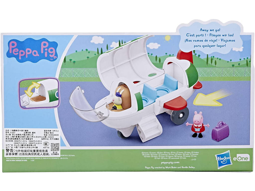 Peppa Viaggia in aereo Hasbro F3557