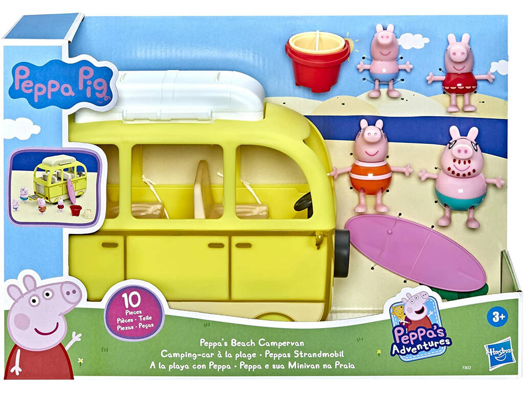 Peppa Pig alla spiaggia con Peppa Hasbro F3632