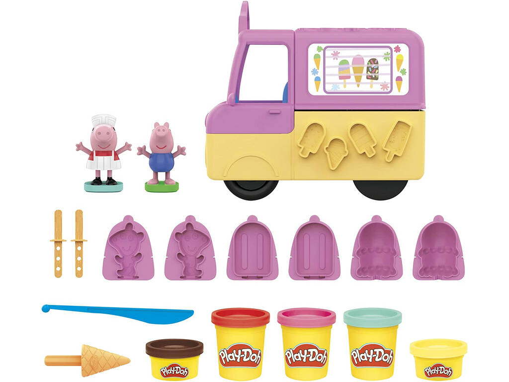 PlayDoh Camion gelato di Peppa Pig Hasbro F3597