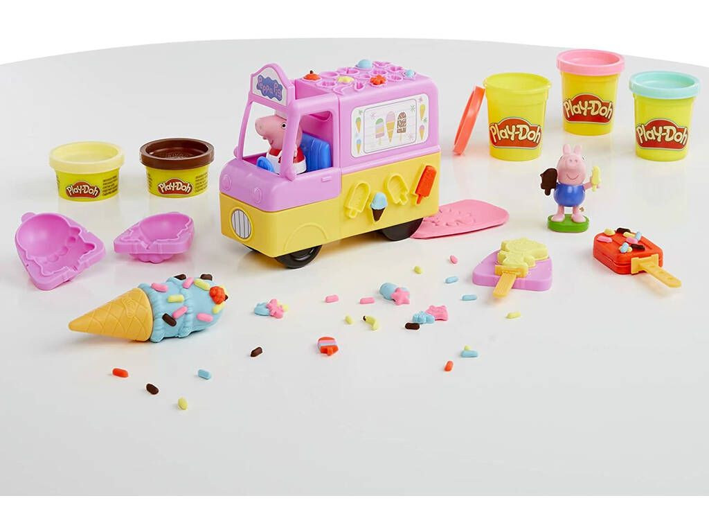 PlayDoh Camion gelato di Peppa Pig Hasbro F3597