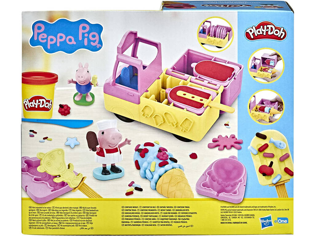 PlayDoh Camion gelato di Peppa Pig Hasbro F3597