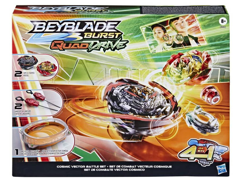 Beyblade Set di combattimento Quad Drive Hasbro F3334