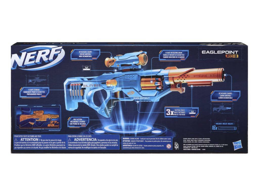Nerf Elite 2.0 Eaglepoint RD-8 di Hasbro! F0423