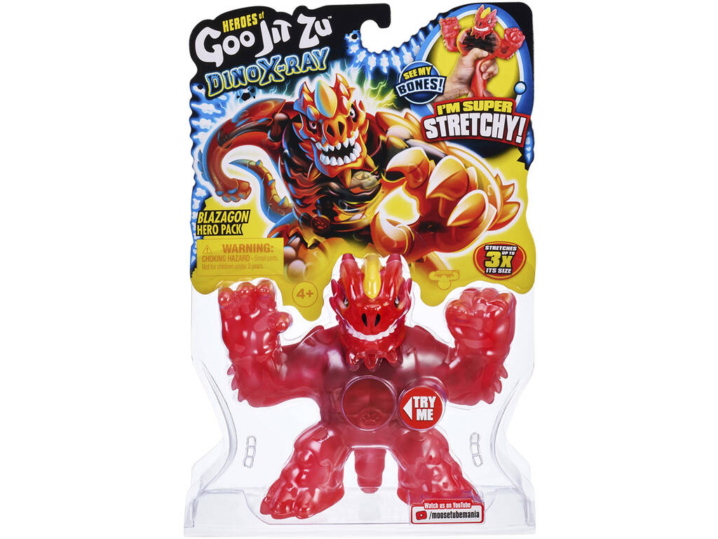 Heroes Of Goo Jit Zu Dino X-Ray Blazagon Bandai CO41185