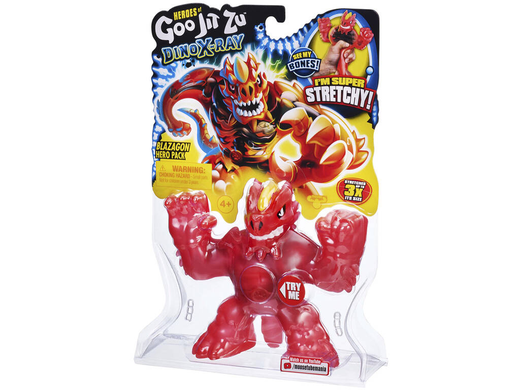 Heroes Of Goo Jit Zu Dino X-Ray Blazagon Bandai CO41185