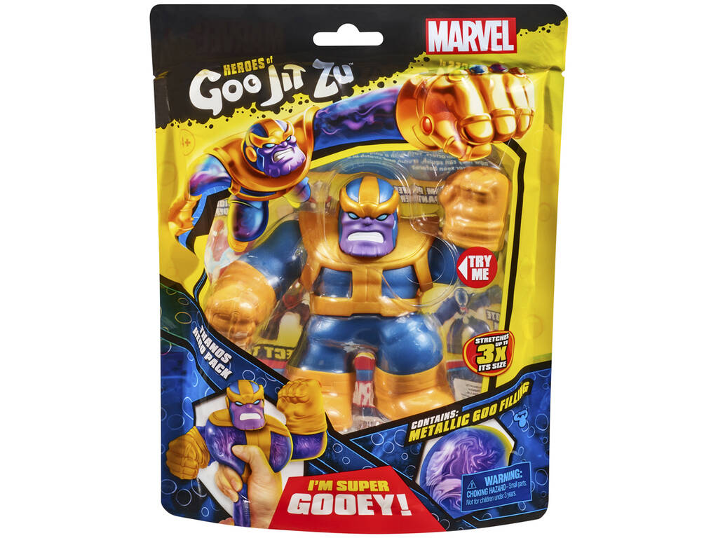 Figure Goo Jit Zu Marvel Heroes Thanos Bandai CO41203
