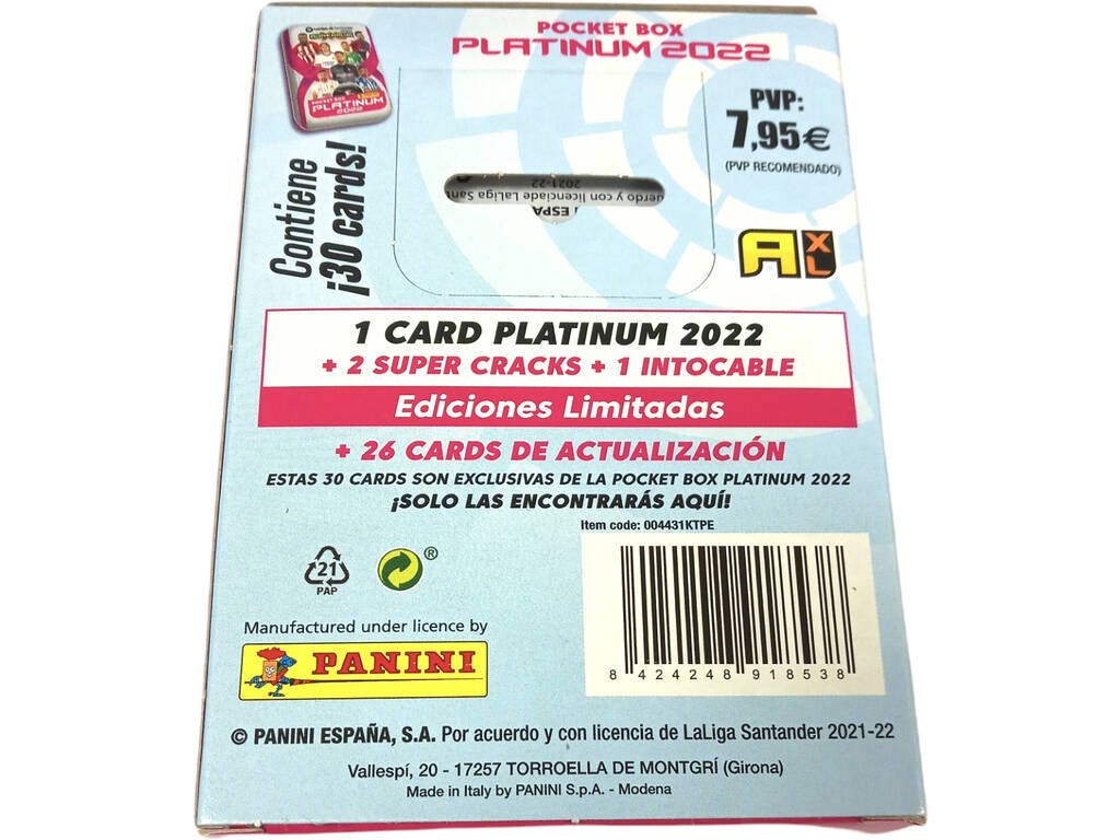 Adrenalyn XL Pocket Box Platinum 21-22 Panini