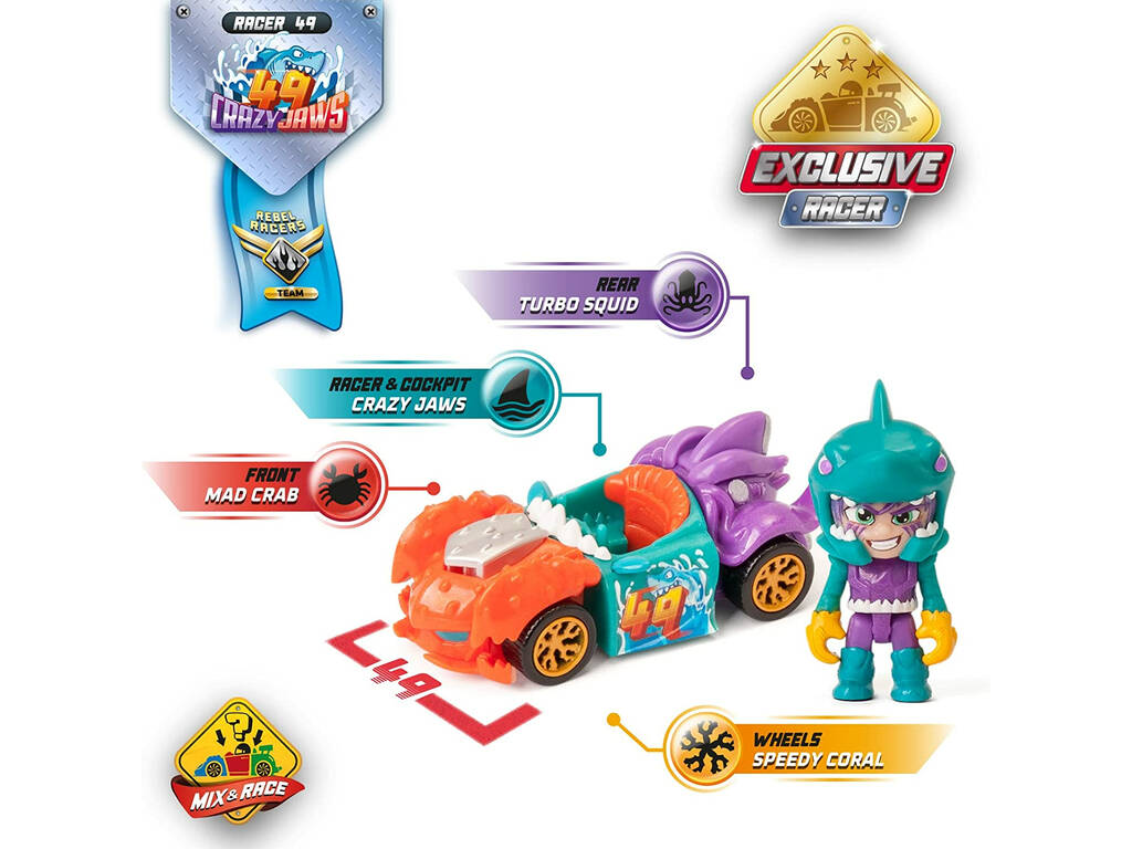 T-Racers Playset Pirate Shark Magic Box PTRSD014IN20