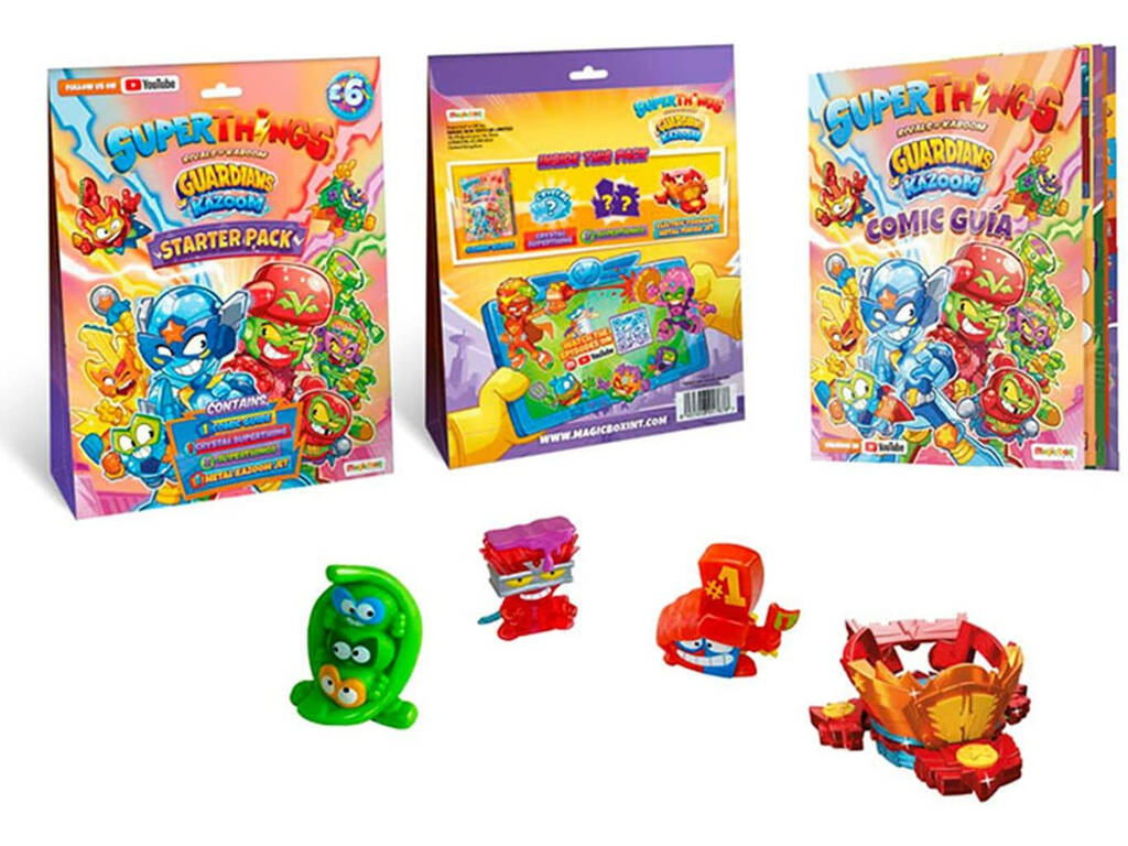 Superthings Guardians of Kazoom Starter Pack Magic Box PST9S112S900