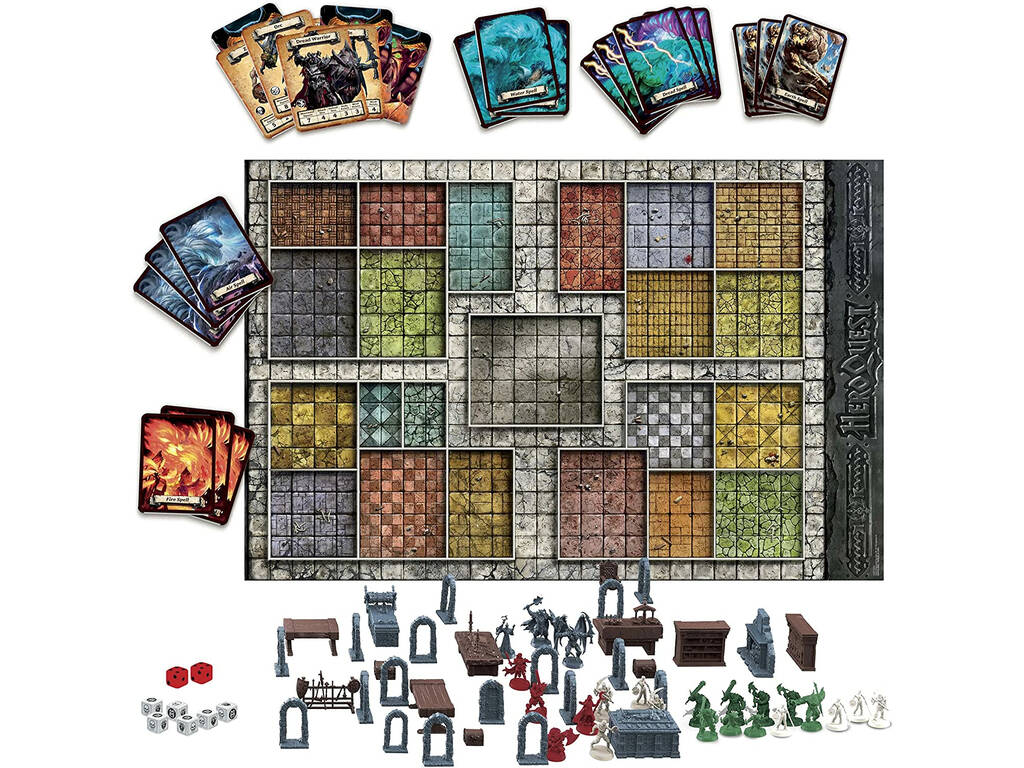 Hero Quest Système de Jeu Hasbro F2847